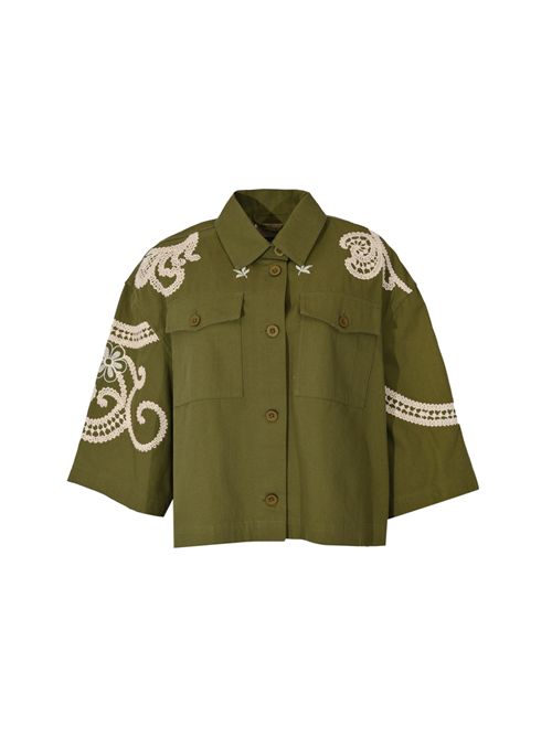 Giacca WKDCOMO in tela di cotone con ricami WEEKEND MAX MARA | 2615041012600001